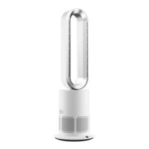 Powerful Cooling, Fast Heating, Futuristic Design — One Fan for Every Season